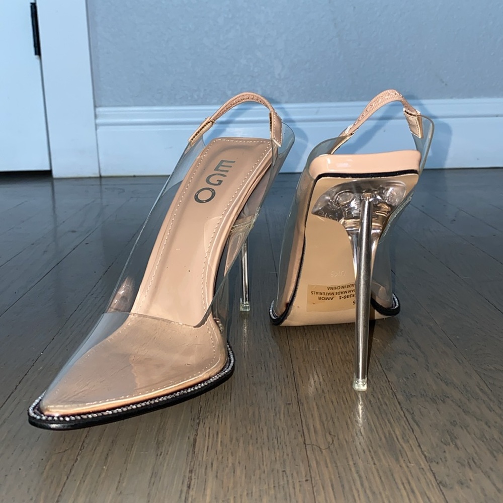 Clear (Perspex) Stiletto Heels
